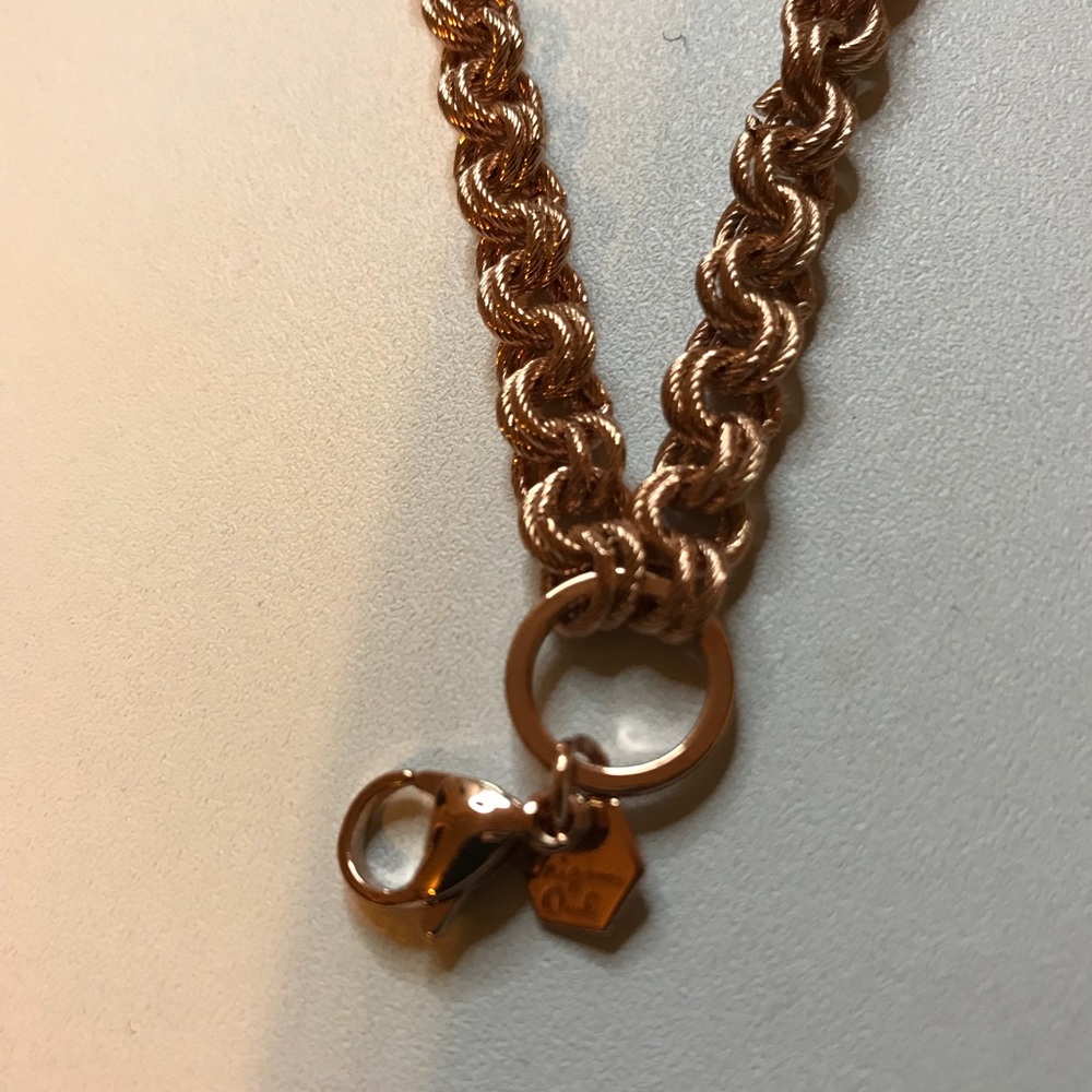 Rose gold chain for living lockets